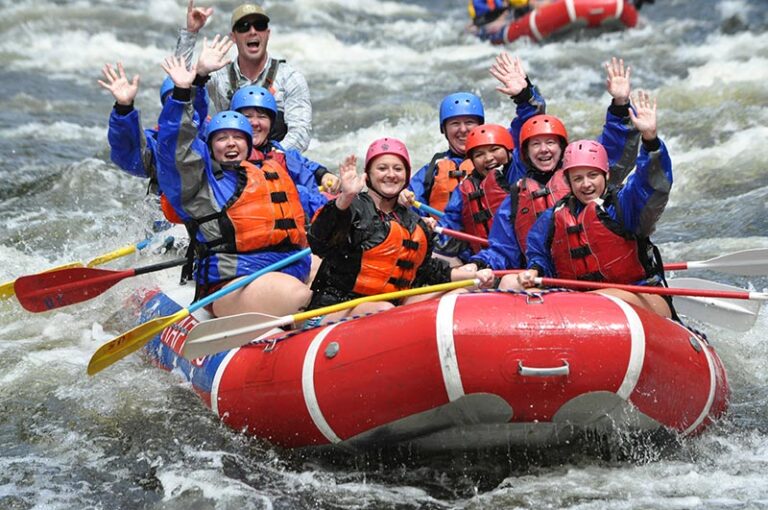 US whitewater rafting